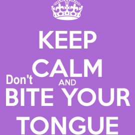 Don’t Bite your Tongue! Tongue Cancer. Don’t Bite your Tongue! Tongue Cancer.